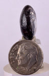 10.5ct GEM CABOCHON SILVER Mineral Acanthite Pyrargyritge Peru  Uchuchaccua B41