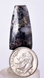 26ct GEM CABOCHON SILVER Mineral Acanthite Pyrargyritge Peru  Uchuchaccua B42