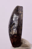 16ct GEM CABOCHON SILVER Mineral Acanthite Pyrargyritge Peru  Uchuchaccua B43