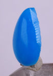 1carat GEM SILICA CHRYSOCOLLA Cabochon Lily Mine Peru Royal Blue Color Jewelry B44