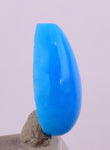 1carat GEM SILICA CHRYSOCOLLA Cabochon Lily Mine Peru Royal Blue Color Jewelry B46
