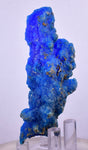 7.1cms NEW BLUE CHALCANTHITE Natural Botryoidal Crystals Peru Translucent F402