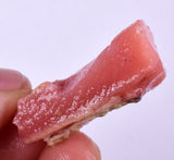 12.9Grams PINK OPAL ROUGH A A Quality Jewelry Pendant Peru Coral Color P250