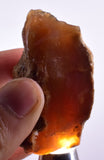 53 Grams GOLDEN OPAL CANDY Rough Facet Old Stock Translucent Mineral Specimen OE736