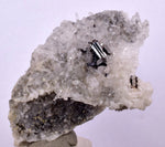 6.3cms HUBNERITE QUARTZ CRYSTALS Mineral Specimen Collector Peru M228