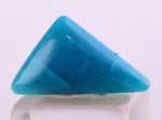1.5carats GEM SILICA CHRYSOCOLLA Chalcedony Lily Mine Peru Cabochon Quartz Malachite B49