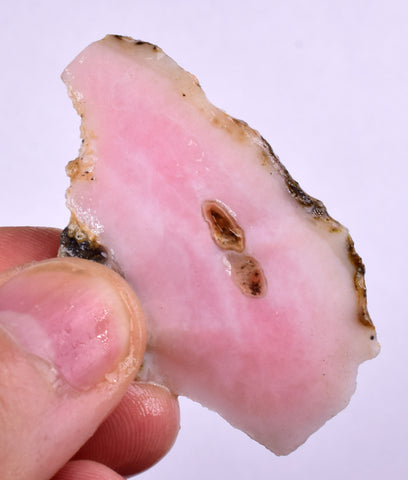 11.2Grams PINK OPAL ROUGH A A Quality Jewelry Pendant Peru Coral Color P254