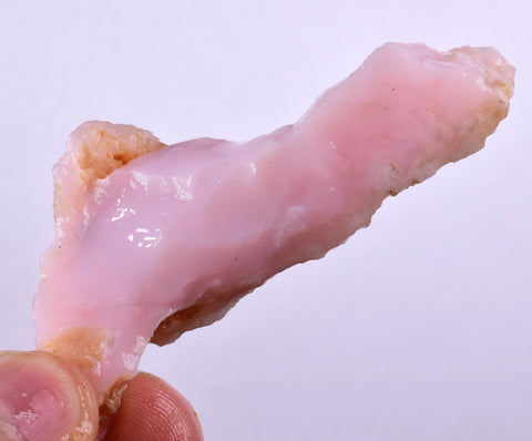 19Grams PINK OPAL ROUGH A A Quality Jewelry Pendant Peru Coral Color P255