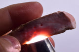 18Grams PINK OPAL ROUGH A A Quality Jewelry Pendant Peru Coral Color P257