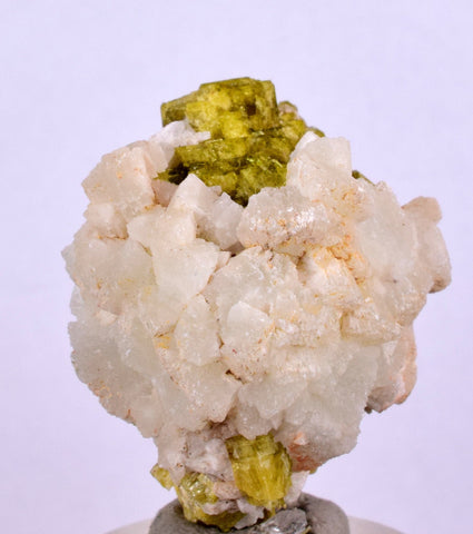 3.3cms VESUVIANITE CALCITE CRYSTALS Peru Pampa Blanca Mine Specimen C972