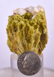 3.6cms VESUVIANITE CALCITE CRYSTALS Peru Pampa Blanca Mine Specimen C974