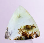 11.5 carats BLUE OPAL CABOCHON Pendant Wire Wrap Caribean Turquoise Color Peru B55