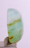 12 carats BLUE OPAL CABOCHON Pendant Wire Wrap Caribean Turquoise Color Peru B57