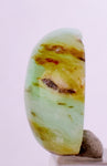 12 carats BLUE OPAL CABOCHON Pendant Wire Wrap Caribean Turquoise Color Peru B57