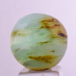 12 carats BLUE OPAL CABOCHON Pendant Wire Wrap Caribean Turquoise Color Peru B57