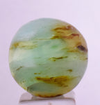 12 carats BLUE OPAL CABOCHON Pendant Wire Wrap Caribean Turquoise Color Peru B57