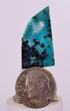 27carats GEM SILICA CHRYSOCOLLA Peru Free Form Quartz Pendant Jewelry B59