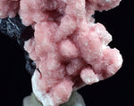 3.1cms RHODOCHROSITE ROSETTE SPHALERITE  Pyrite Peru Pink Crystals Collector Mineral Specimen R601
