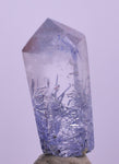 1.5Carats BLUE DUMORTIERITE in QUARTZ  Gem Polished Acicular Pendant Cabochon Mineral Specimen U562