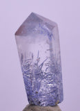 1.5Carats BLUE DUMORTIERITE in QUARTZ  Gem Polished Acicular Pendant Cabochon Mineral Specimen U562