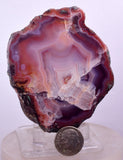 7.5cms GEM AGATE POLISHED Natural Peru Multi Color Gemstone Jewelry A558