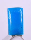 0.5carat GEM SILICA CHRYSOCOLLA Cabochon Lily Mine Peru Royal Blue Color Jewelry B45