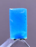 0.5carat GEM SILICA CHRYSOCOLLA Cabochon Lily Mine Peru Royal Blue Color Jewelry B45