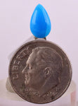 1carat GEM SILICA CHRYSOCOLLA Cabochon Lily Mine Peru Royal Blue Color Jewelry B46