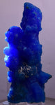 7.1cms NEW BLUE CHALCANTHITE Natural Botryoidal Crystals Peru Translucent F402