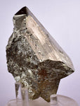9.5cms PYRITE OCTAHEDRAL PERU Shiny Crystals Mineral Specimen Peru Collector M231