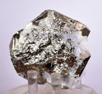 6.5cms PYRITE QUARTZ PERU Shiny Crystals Mineral Specimen Peru Collector M232