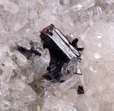 6.3cms HUBNERITE QUARTZ CRYSTALS Mineral Specimen Collector Peru M228