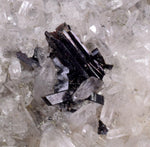 6.3cms HUBNERITE QUARTZ CRYSTALS Mineral Specimen Collector Peru M228