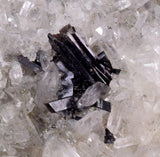 6.3cms HUBNERITE QUARTZ CRYSTALS Mineral Specimen Collector Peru M228