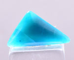 1.5carats GEM SILICA CHRYSOCOLLA Chalcedony Lily Mine Peru Cabochon Quartz Malachite B49