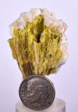 3.4cms VESUVIANITE CALCITE CRYSTALS Peru Pampa Blanca Mine Specimen C976