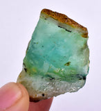 15grs BLUE OPAL ROUGH Peru Rough Scenic Quality Translucent Jewelry O738
