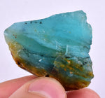 17.1 Grs BLUE OPAL ROUGH Peru Rough Scenic Quality Translucent Jewelry O741