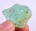 11.2 Grs BLUE OPAL ROUGH Peru Rough Scenic Quality Translucent Jewelry O742