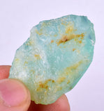 11.2 Grs BLUE OPAL ROUGH Peru Rough Scenic Quality Translucent Jewelry O742