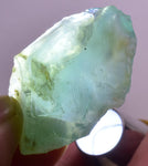 11.2 Grs BLUE OPAL ROUGH Peru Rough Scenic Quality Translucent Jewelry O742