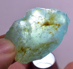 11.2 Grs BLUE OPAL ROUGH Peru Rough Scenic Quality Translucent Jewelry O742