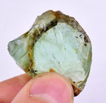 10 Grs BLUE OPAL ROUGH Peru Rough Scenic Quality Translucent Jewelry O745