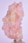 6.7cm GEM PINK OPAL Hyalite Palygoskite Quartz Sculpture Botryoidal Peru P260