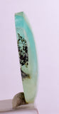 11.5 carats BLUE OPAL CABOCHON Pendant Wire Wrap Caribean Turquoise Color Peru B56