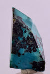 27carats GEM SILICA CHRYSOCOLLA Peru Free Form Quartz Pendant Jewelry B59