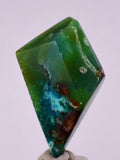 27.5carats GEM SILICA CHRYSOCOLLA Peru Free Form Quartz Pendant Jewelry B64