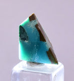 2.5carats GEM SILICA CHRYSOCOLLA Peru Free Form Quartz Pendant Jewelry B65