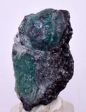 4cms GEOCRONITE GREEN FLUORITE Crystal Peru Milpo Atacocha Shiny K85
