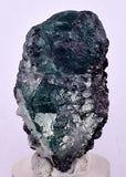 4cms GEOCRONITE GREEN FLUORITE Crystal Peru Milpo Atacocha Shiny K85